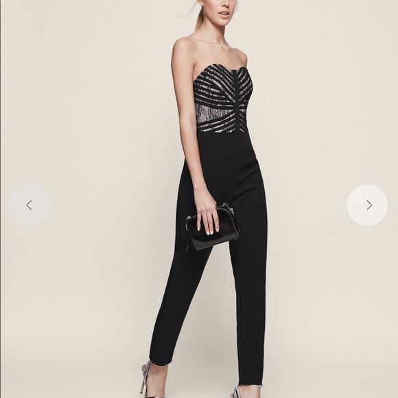 Reiss Pants - Reiss Ciara bustier jumpsuit. NWOT never worn 4